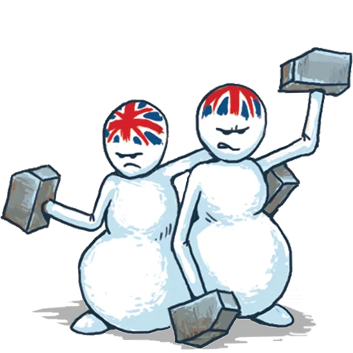 ⛄ Стикер «Absurdoodles» для Telegram