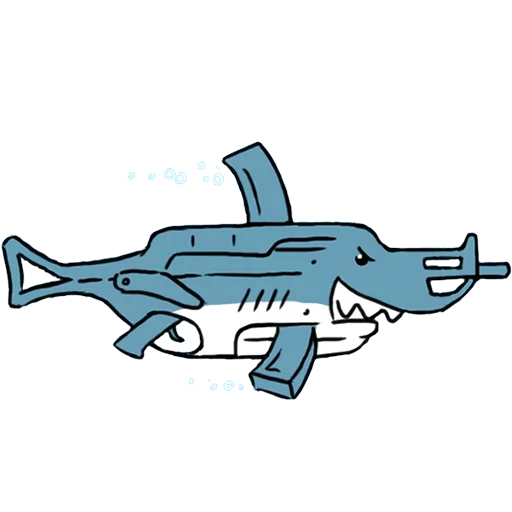 🦈 Стикер «Absurdoodles 2» для Telegram