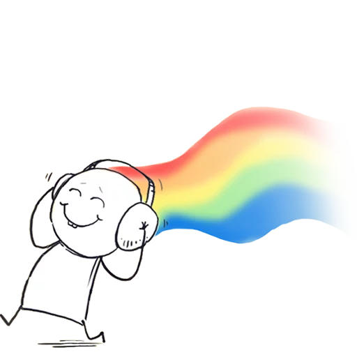 🎧 Стикер «Absurdoodles 2» для Telegram