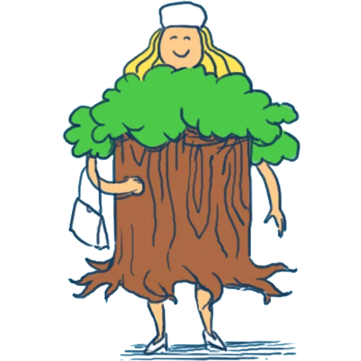 🌳 Стикер «Absurdoodles 2» для Telegram