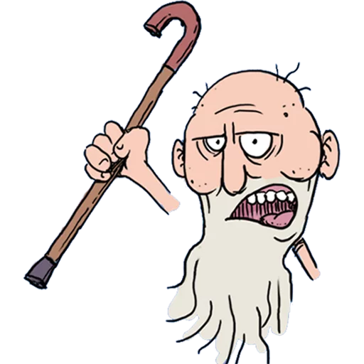 👴 Стикер «Absurdoodles 2» для Telegram