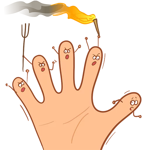 🖐 Стикер «Absurdoodles 2» для Telegram