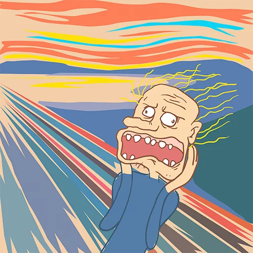 Стикерпак Absurdoodles 2 для Telegram