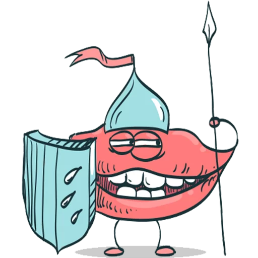 👄 Стикер «Absurdoodles 2» для Telegram