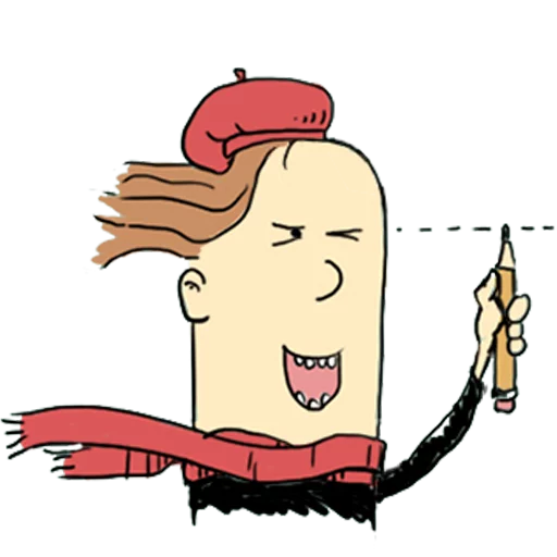 👨 Стикер «Absurdoodles 2» для Telegram