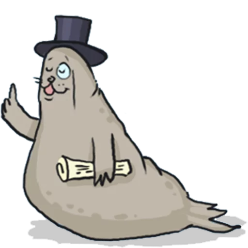 🎩 Стикер «Absurdoodles 2» для Telegram