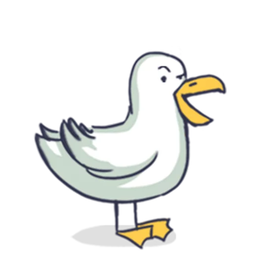 🐦 Стикер «Absurdoodles 3» для Telegram