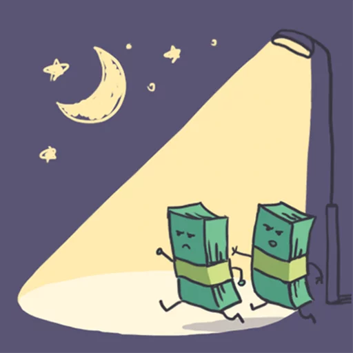 💵 Стикер «Absurdoodles 3» для Telegram