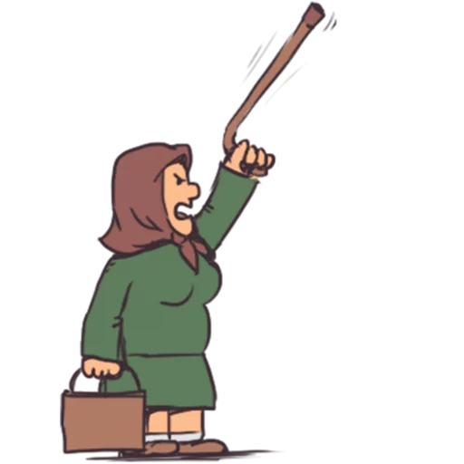 👵 Стикер «Absurdoodles 3» для Telegram