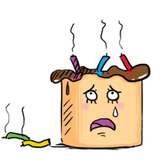 🎂 Стикер «Absurdoodles 3» для Telegram
