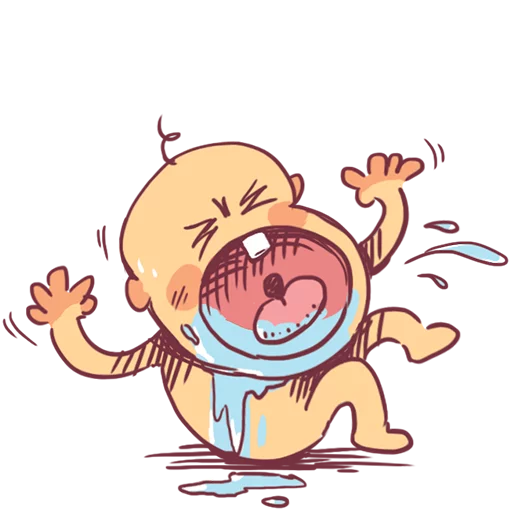👶 Стикер «Absurdoodles 3» для Telegram