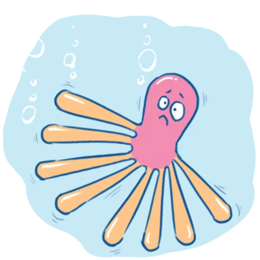 🐙 Стикер «Absurdoodles 3» для Telegram