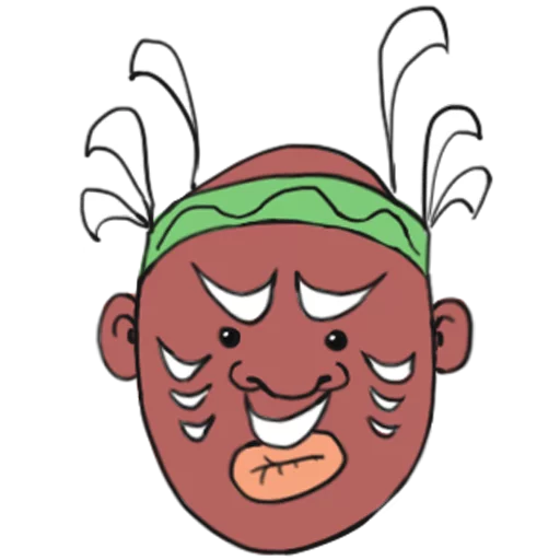 👳 Стикер «Absurdoodles 3» для Telegram
