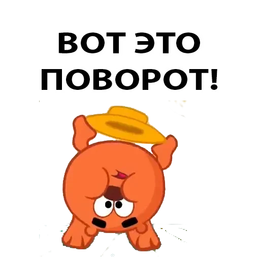 😚 Стикер «Абсолютли Непонятно» для Telegram