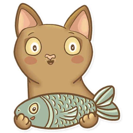 🐟 Стикер «Абик» для Telegram