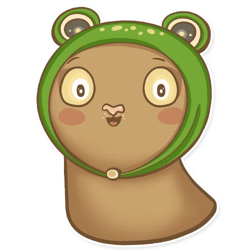 🐸 Стикер «Абик» для Telegram