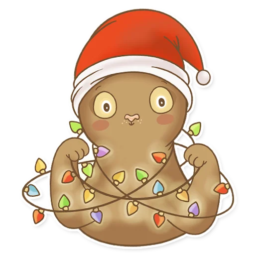 🎄 Стикер «Абик» для Telegram