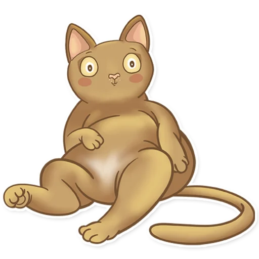 🐈 Стикер «Абик» для Telegram