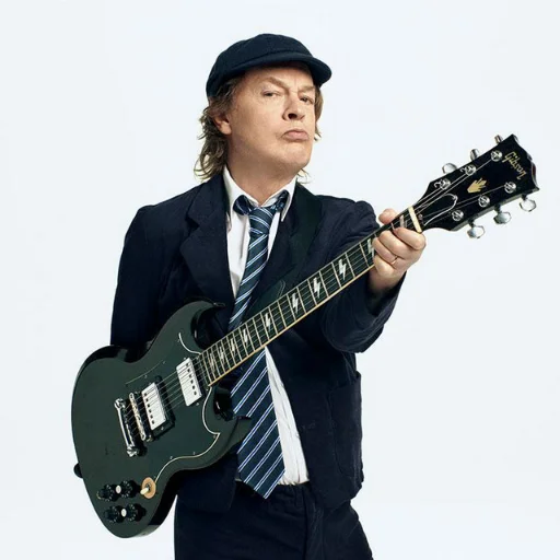 🎸 Стикер «ACDC» для Telegram