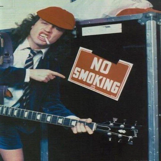🚭 Стикер «ACDC» для Telegram