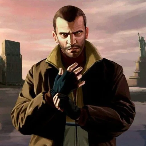 🌟 Стикер «GTA IV» для Telegram
