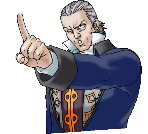 ❌ Стикер «Ace Attorney» для Telegram