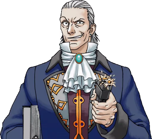 😈 Стикер «Ace Attorney» для Telegram