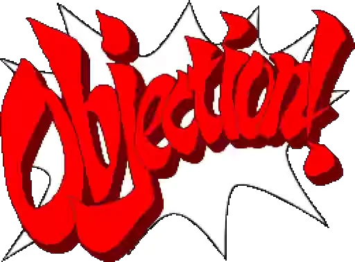 ❗️ Стикер «Ace Attorney» для Telegram
