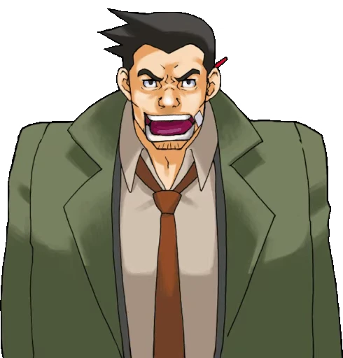 🤬 Стикер «Ace Attorney» для Telegram