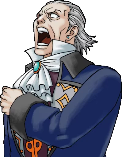 😫 Стикер «Ace Attorney» для Telegram