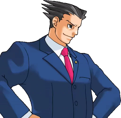 😏 Стикер «Ace Attorney» для Telegram