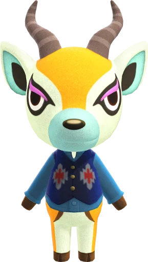 🦌 Стикер «Animal Crossing Villagers 2» для Telegram