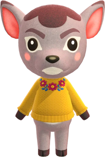 🦌 Стикер «Animal Crossing Villagers 2» для Telegram