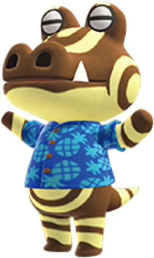 🐊 Стикер «Animal Crossing Villagers 2» для Telegram