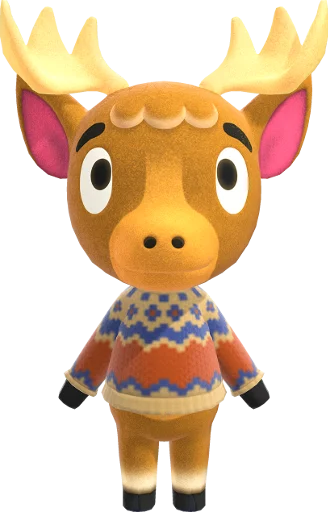 🦌 Стикер «Animal Crossing Villagers 2» для Telegram