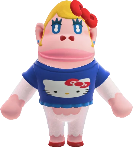 🦍 Стикер «Animal Crossing Characters» для Telegram