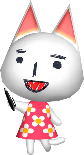 😸 Стикер «Animal Crossing Characters» для Telegram