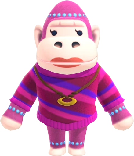 🦍 Стикер «Animal Crossing Characters» для Telegram
