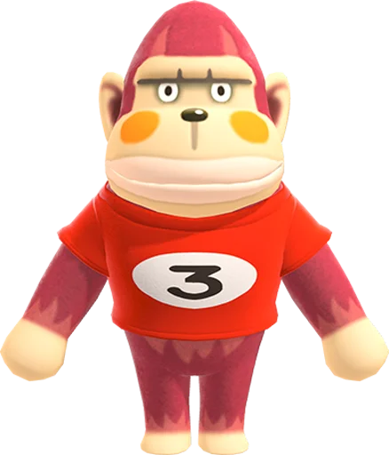 🦍 Стикер «Animal Crossing Characters» для Telegram