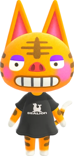 🐈 Стикер «Animal Crossing Characters» для Telegram