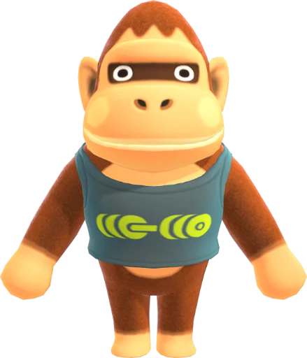 🦍 Стикер «Animal Crossing Characters» для Telegram