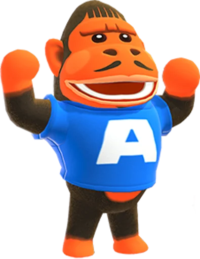 🦍 Стикер «Animal Crossing Characters» для Telegram
