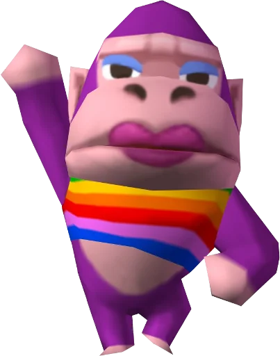 🦍 Стикер «Animal Crossing Characters» для Telegram