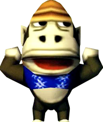 🦍 Стикер «Animal Crossing Characters» для Telegram