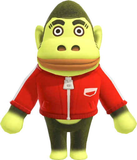 🦍 Стикер «Animal Crossing Characters» для Telegram