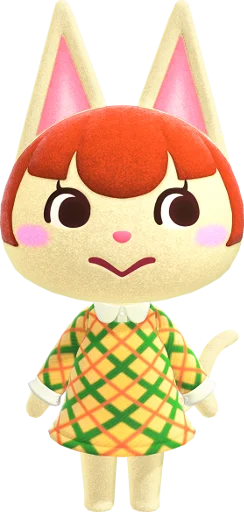 🐱 Стикер «Animal Crossing Characters» для Telegram