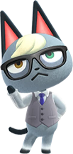 🐱 Стикер «Animal Crossing Characters» для Telegram