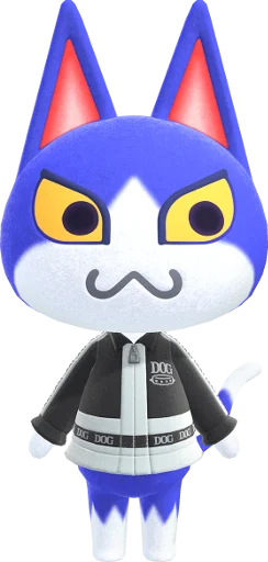 😼 Стикер «Animal Crossing Characters» для Telegram
