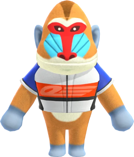 🦍 Стикер «Animal Crossing Characters» для Telegram
