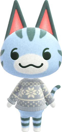 🐱 Стикер «Animal Crossing Characters» для Telegram